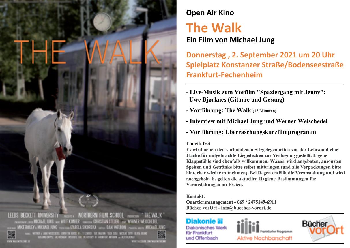 Kurzfilmabend in Frankfurt Fechenheim und Diskussion mit Michael Jung und Werner Weischedel